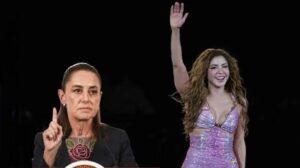 Claudia Sheinbaum Shakira Zócalo