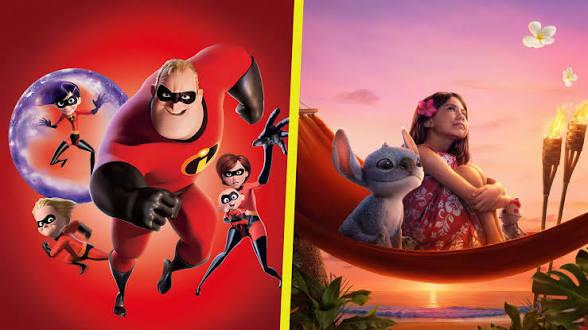 Los Increíbles 3 Lilo y Stitch 2