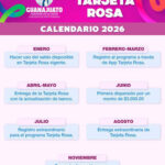 💗 Tarjeta Rosa: así va el calendario de depósitos