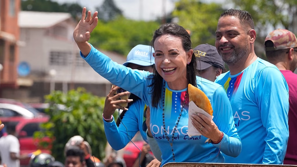 María Corina Machado vuelve a Venezuela tras casi un año fuera