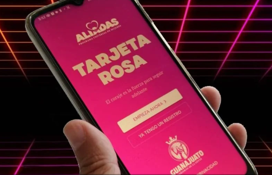 TARJETA ROSA