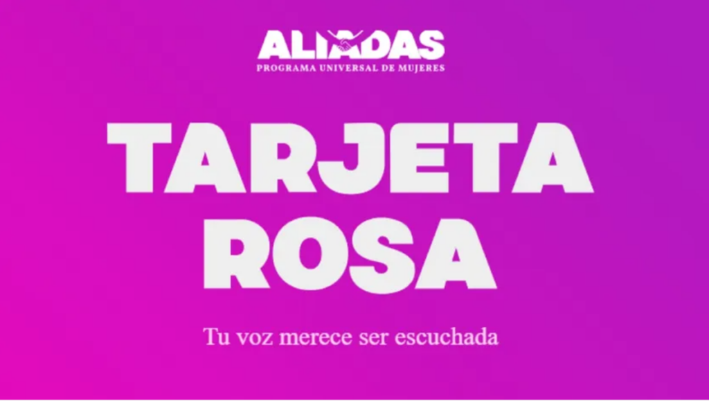 Tarjeta Rosa